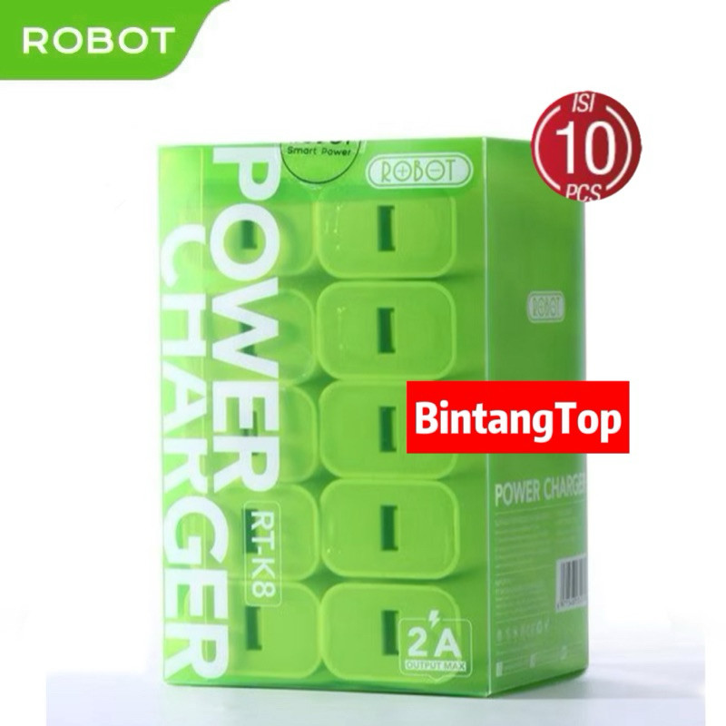 Souyoun - เครื่องชาร์จ ROBOT RT-K8 / RT-K8S / RT-K8 PLUS / RT-K6S (1 กล่อง มี 10)