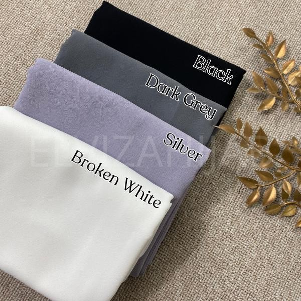 Elviza - Kyra Chiffon Shaw/Pashmina Chiffon Shawl Hijab