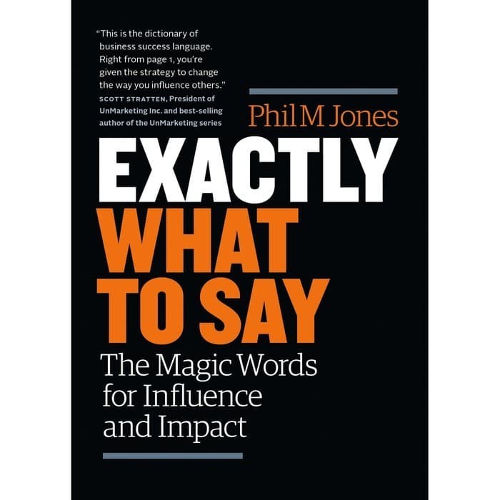 สินค้าดีที่สุด | En/Id-Exactly What to Say: The Magic Words สําหรับ Influence