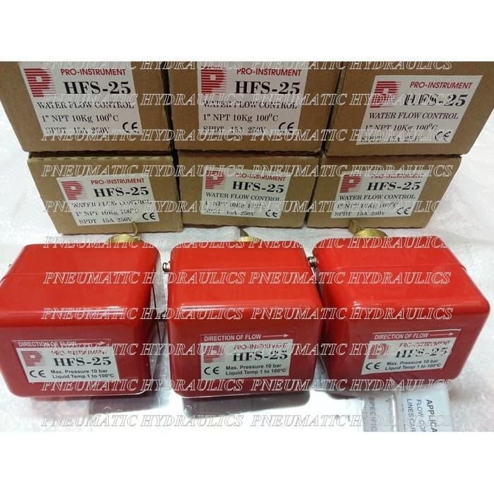 Mirah.store PRO-INSTRUMENT WATER FLOW SWITCH DRAT 1" PRO INSTRUMENT HFS-25
