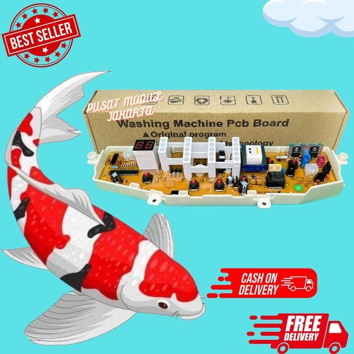 MESIN SAMSUNG WA80J7 TOP LOADING เครื่องซักผ้าโมดูล PCB