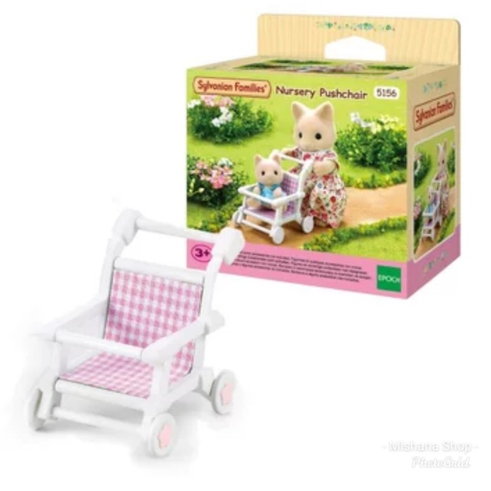 Sylvanian Family Nursery Push Chair รถเข็นเด็ก