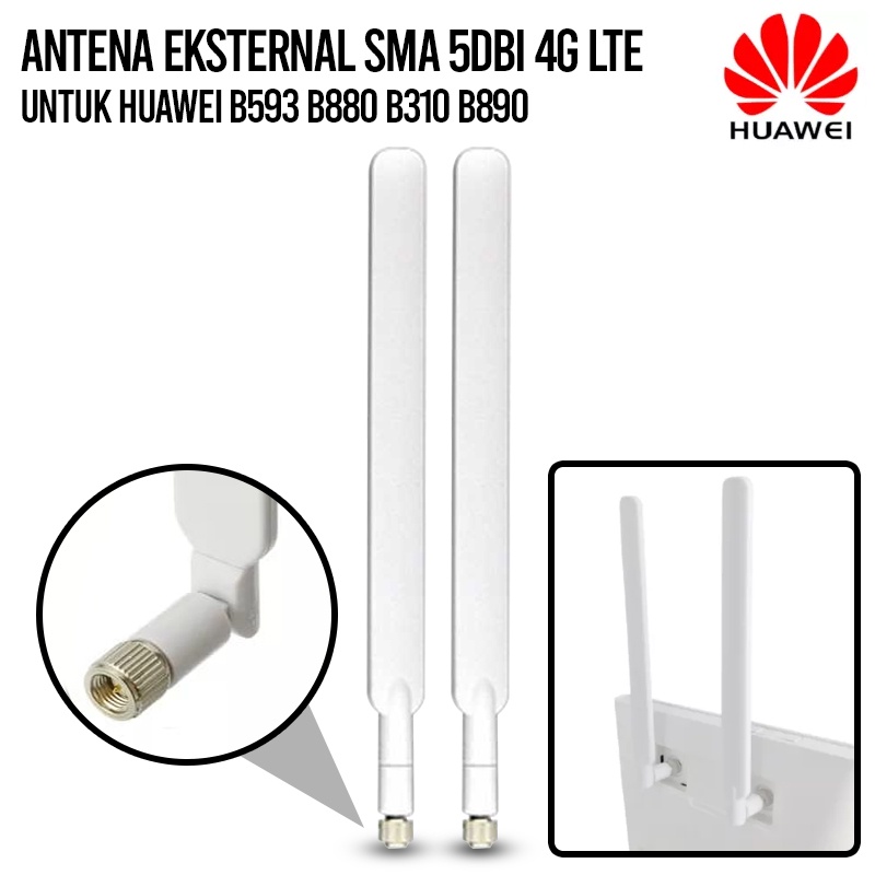 เสาอากาศภายนอก Huawei SMA 5dBi 4G LTE สําหรับ Huawei B593 B880 B310 B890