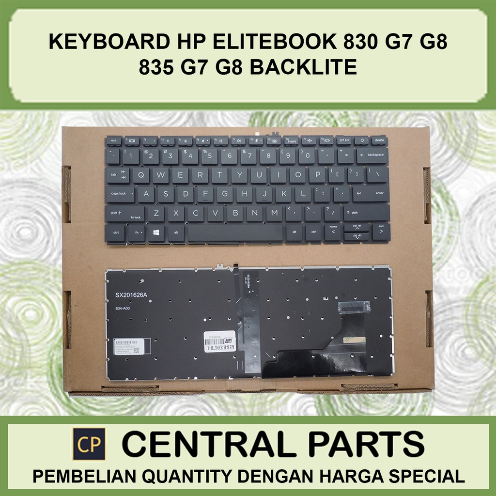 HP Elitebook 830 g7 g8 835 g7 g8 คีย์บอร์ดแบ็คไลท์