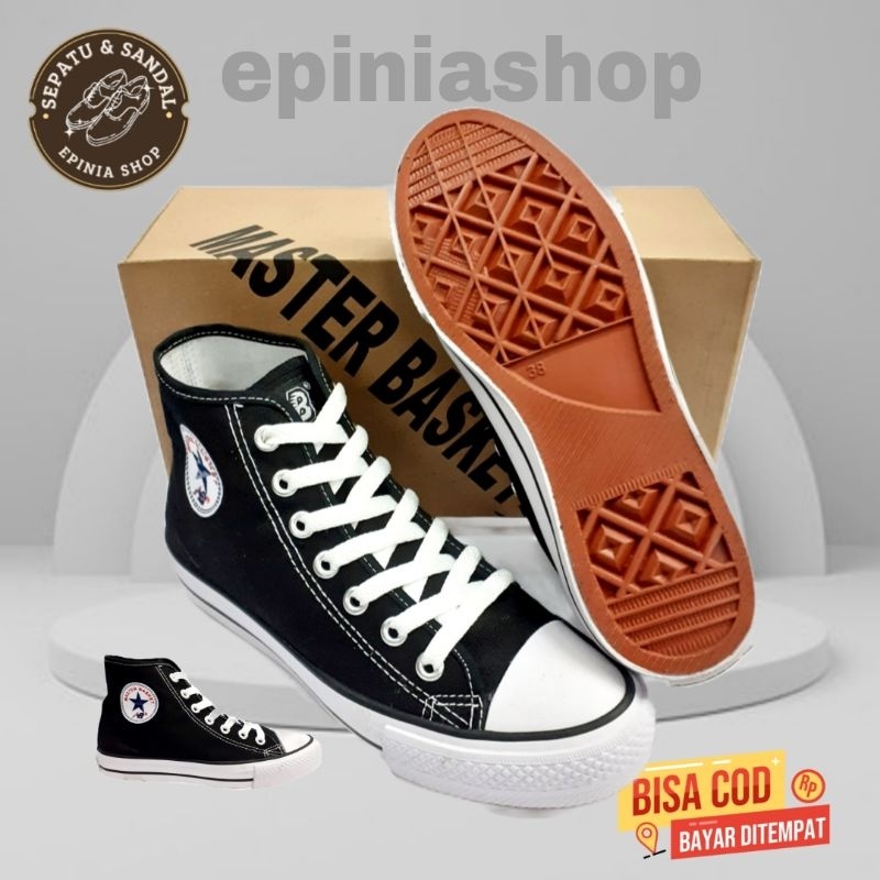 MB MASTER BASKETBALL 805 รองเท้าผ้าใบ - รองเท้า SCHOOL พร้อมลูกไม้สําหรับผู้ชายและผู้หญิง