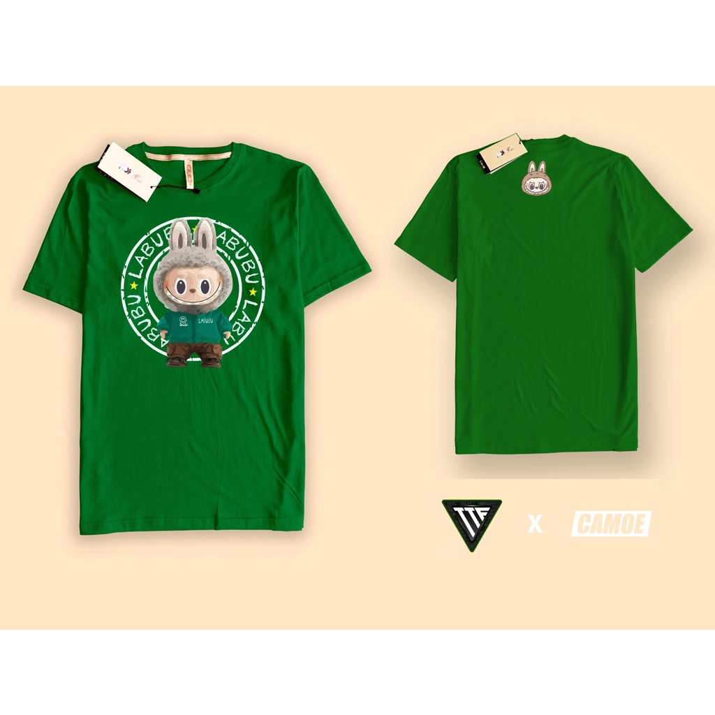 เสื้อยืด Labubu Monster Green