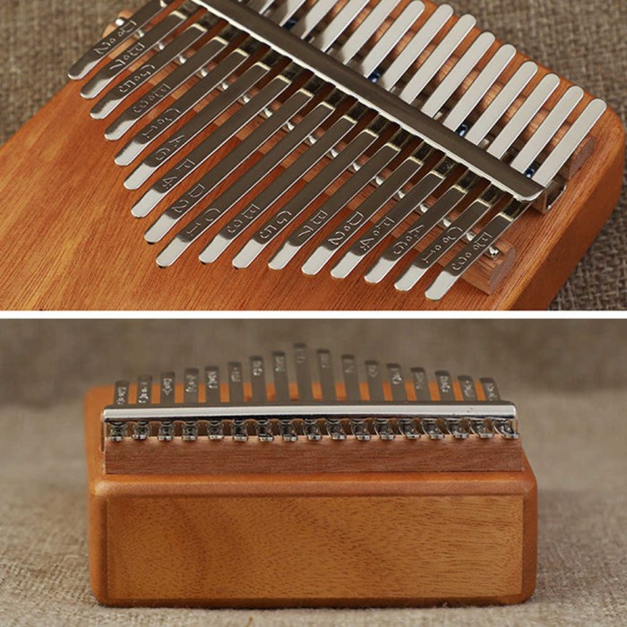 Kalimba 17 คีย์ Thumb Piano Tone เครื่องดนตรีแบบพกพา