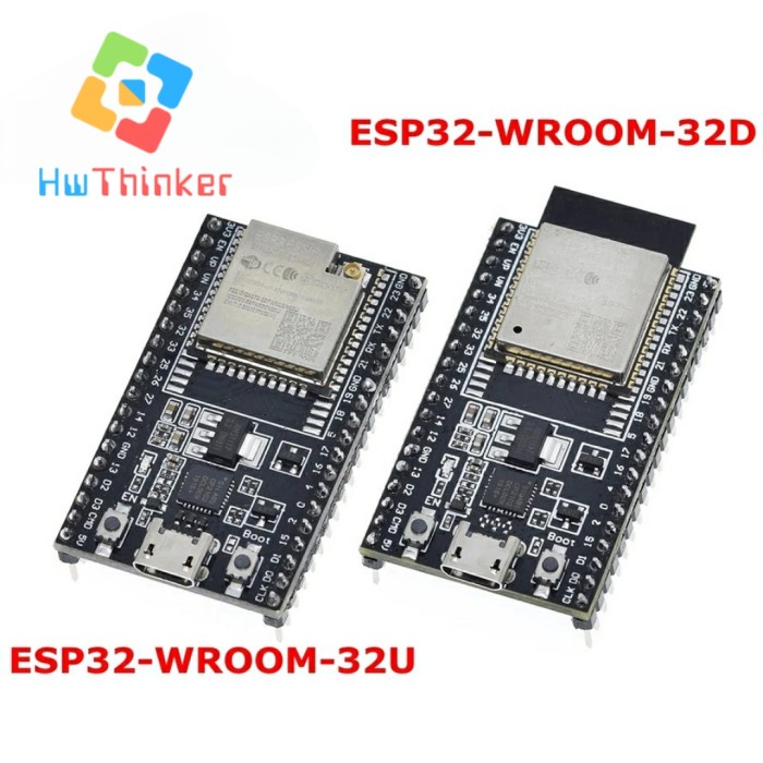 ESP32 DevKitC V4 ESP32-WROOM-32D ESP32-WROOM-32U บอร์ดพัฒนา IOT