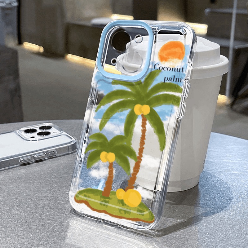 HP Soft Coconut Tree ล่าสุดหญิงกรณี Infinix Smart 10 Plus Hot 50 Pro Plus 50I 40I หมายเหตุ 50 40 Pro