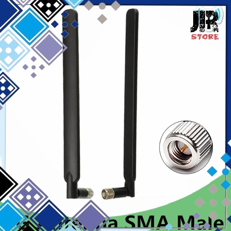 Wifi Router เสาอากาศสําหรับ Huawei B593 B880 B310 B890 4g 5dbi 2 ชิ้น Tr9 สีดํา