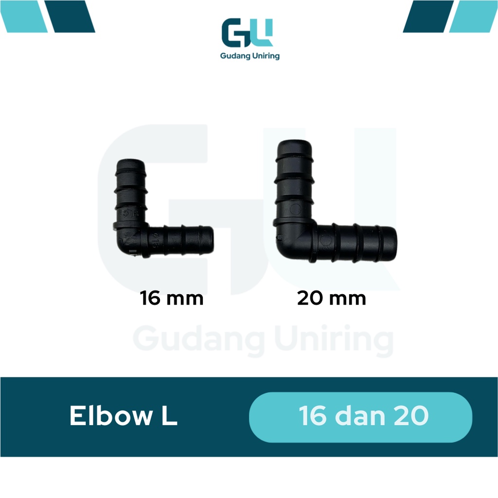 ท่อต่อศอก PE 16 20 mm