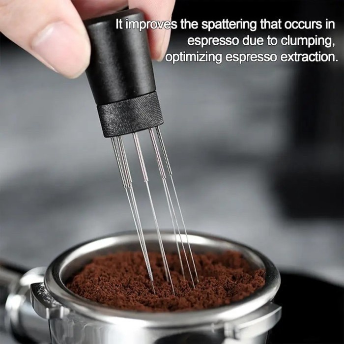 Bid Coffee - Wdt Needle Magnet Coffee Tamper Distribution Tool Coffee Espresso Powder Crusher