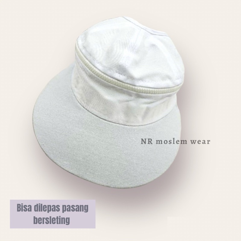 รับประกันใหม่ - หมวก UMRAH สําหรับผู้หญิงสีขาวและสีดํา, หมวกกีฬา, HAJJ UMRAH EQUIPMENT