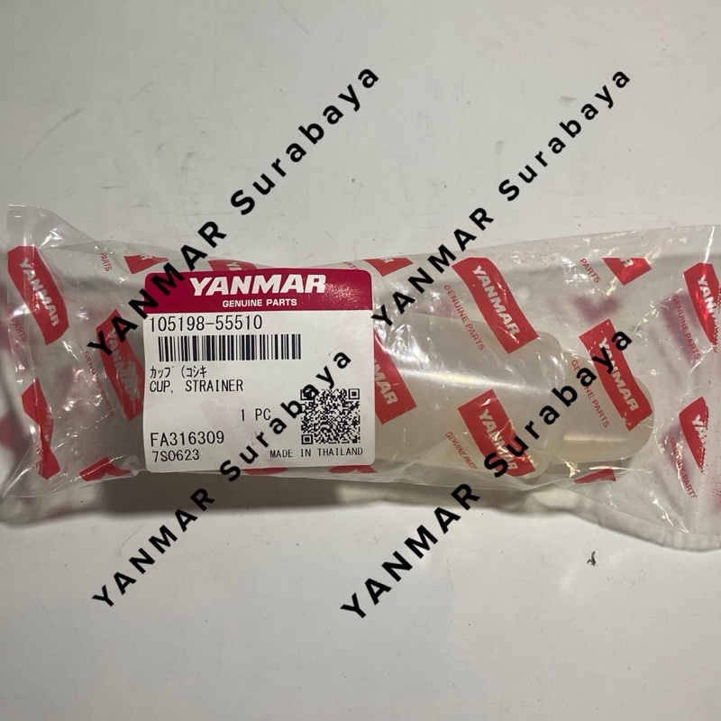 YANMAR SOLAR BOWL STRAINER / แก้ว TF55-155 105198-55510 ต้นฉบับ