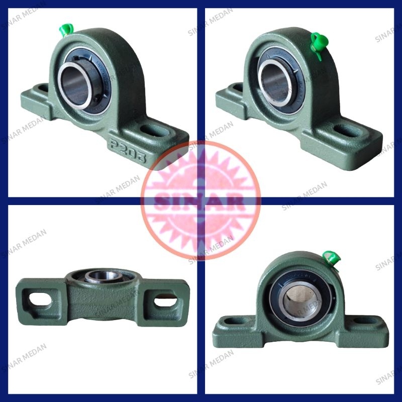 BEARING UCP 205 PILLOW BLOCK UCP205 LAHAR SITTING UCP205-16 1 นิ้ว 1 ชิ้น