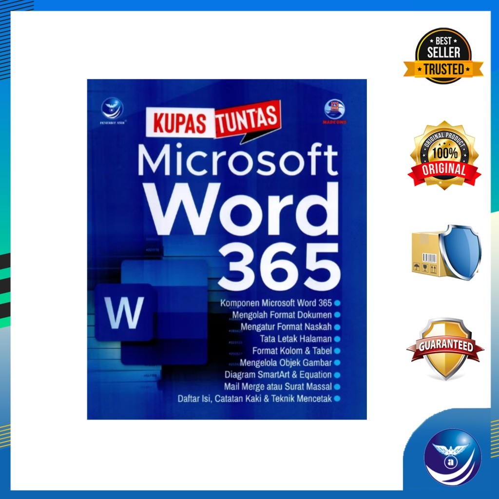 Andi สํานักพิมพ์ - Microsoft Word 365 Complete Review Book