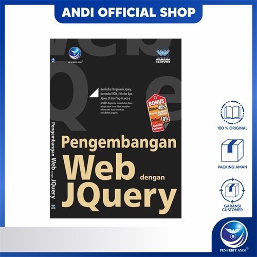 Andi สํานักพิมพ์ - หนังสือพัฒนาเว็บพร้อม JQuery