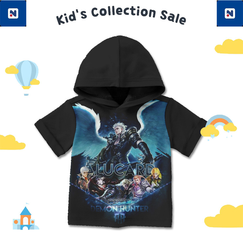 Mobile Legends Kids Hoodie 3D Football Cartoon Film H5 เสื้อยืดน่ารักน่ารักและอินเทรนด์พร้อมการพิมพ์
