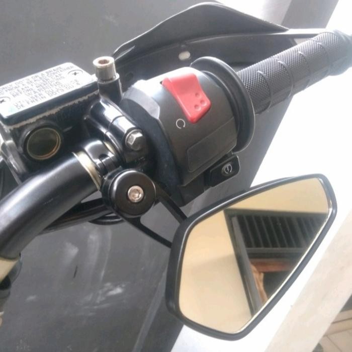 Supermoto Klx Crf Wr Mirror กระจกมองข้างแบบหนีบ ส่งฟรี