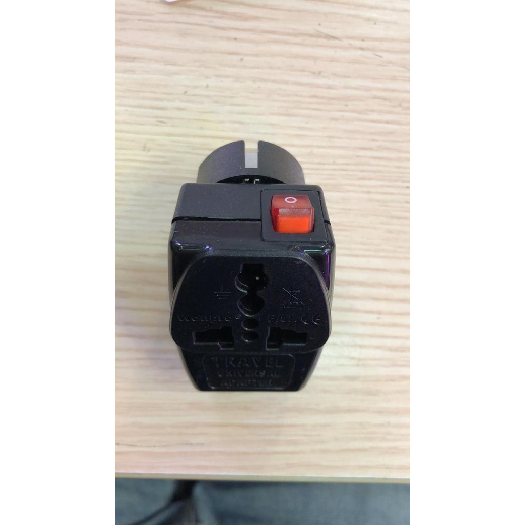 พร้อมอะแดปเตอร์สากล JT Wonpro Oversteker Over Plug พร้อมสวิตช์ WSA 2-9