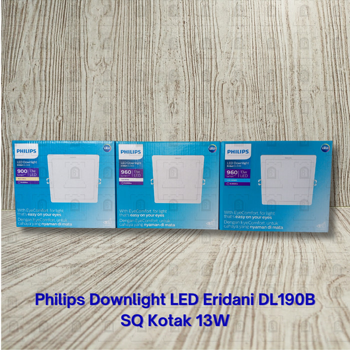 ส่วนลดคลาสสิก Philips Downlight Eridani Dl190B Led Box9 D125 13W Sq