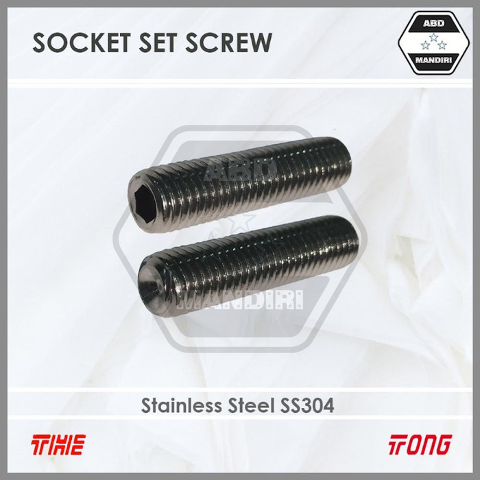 SS304 สแตนเลสฝัง L Bolt M6 X 8 (SUS304 A2-70 ชุดซ็อกเก็ตสกรู) M6x8 / 6x8 / L ฝัง 6 x 8
