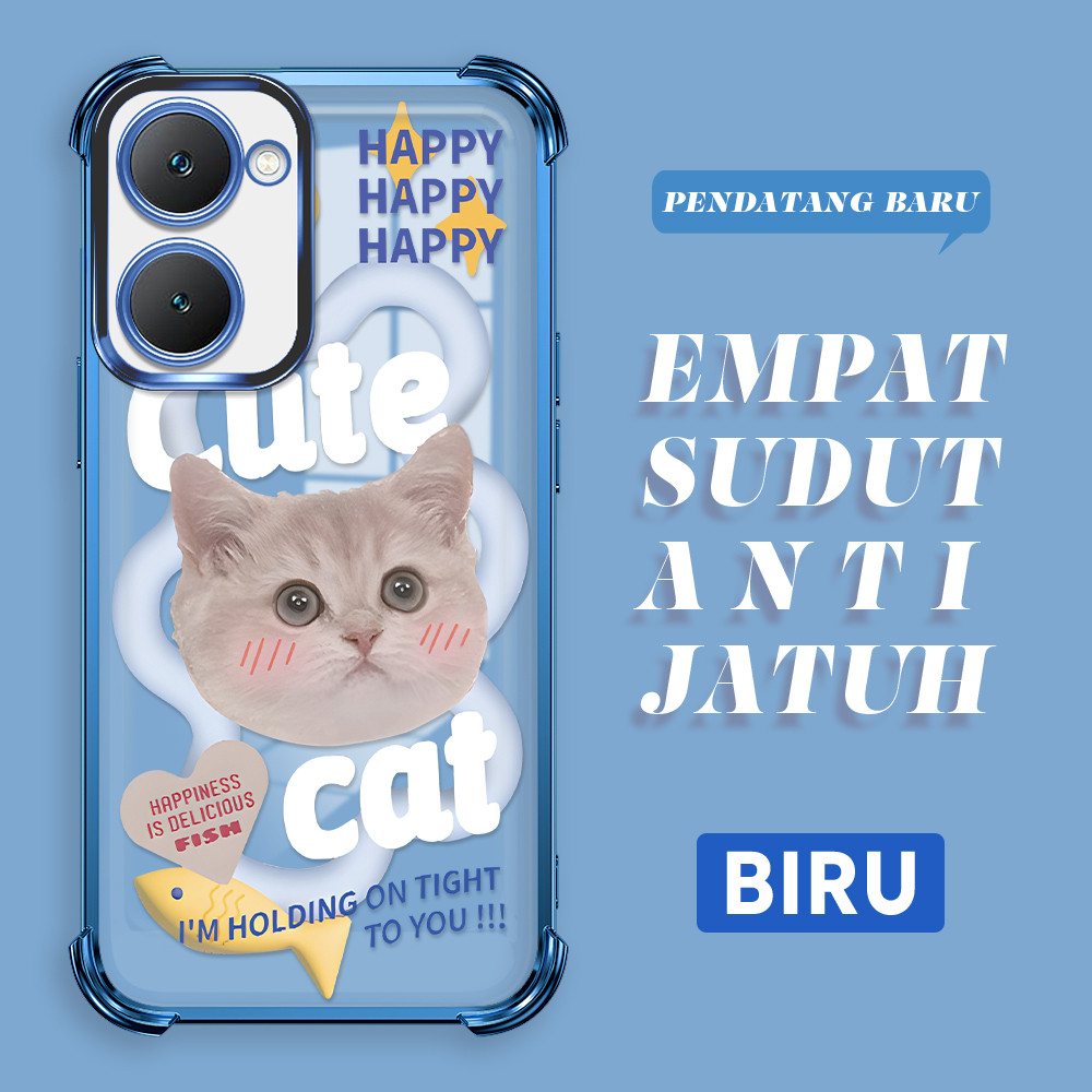 VIVO Y03 Y03T Y18 Y18E Y28S 5G สําหรับแฟชั่น Cassing Kesing เคสโทรศัพท์กรณี Softcase Cool Hp 0035 SJ