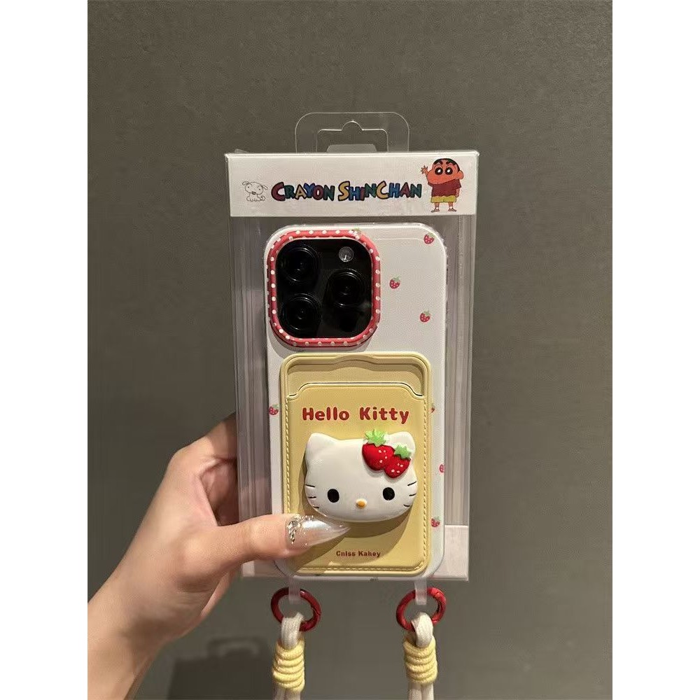 ใหม่ล่าสุด Halo Kitty Card Holder ปลอกน่ารัก Xiaomi Poco X7 Pro 5G14T Pro M6 Pro 5G 13T Pro C65 12T 