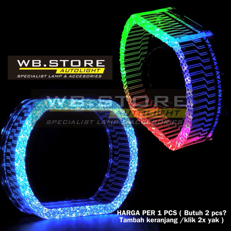 5D GLORY BMW WRGB MATRIX SHROUD BMW RGB 2.5 นิ้ว