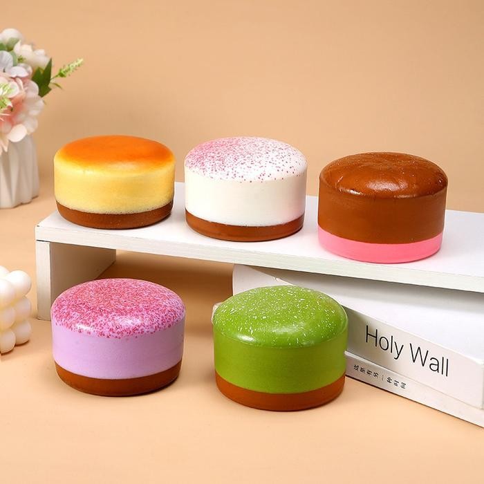 R34Dy St0Ck Mousse Cake Sticky Pudding Squishy Super Slow & Soft