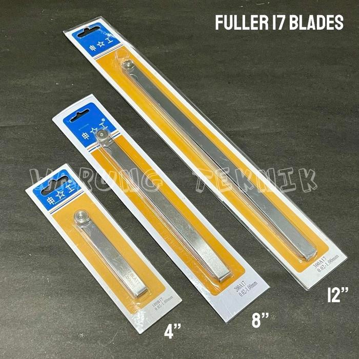THICK GAUGE FULLER FILLER 17 BLADES 0.02 - 1.00 มม