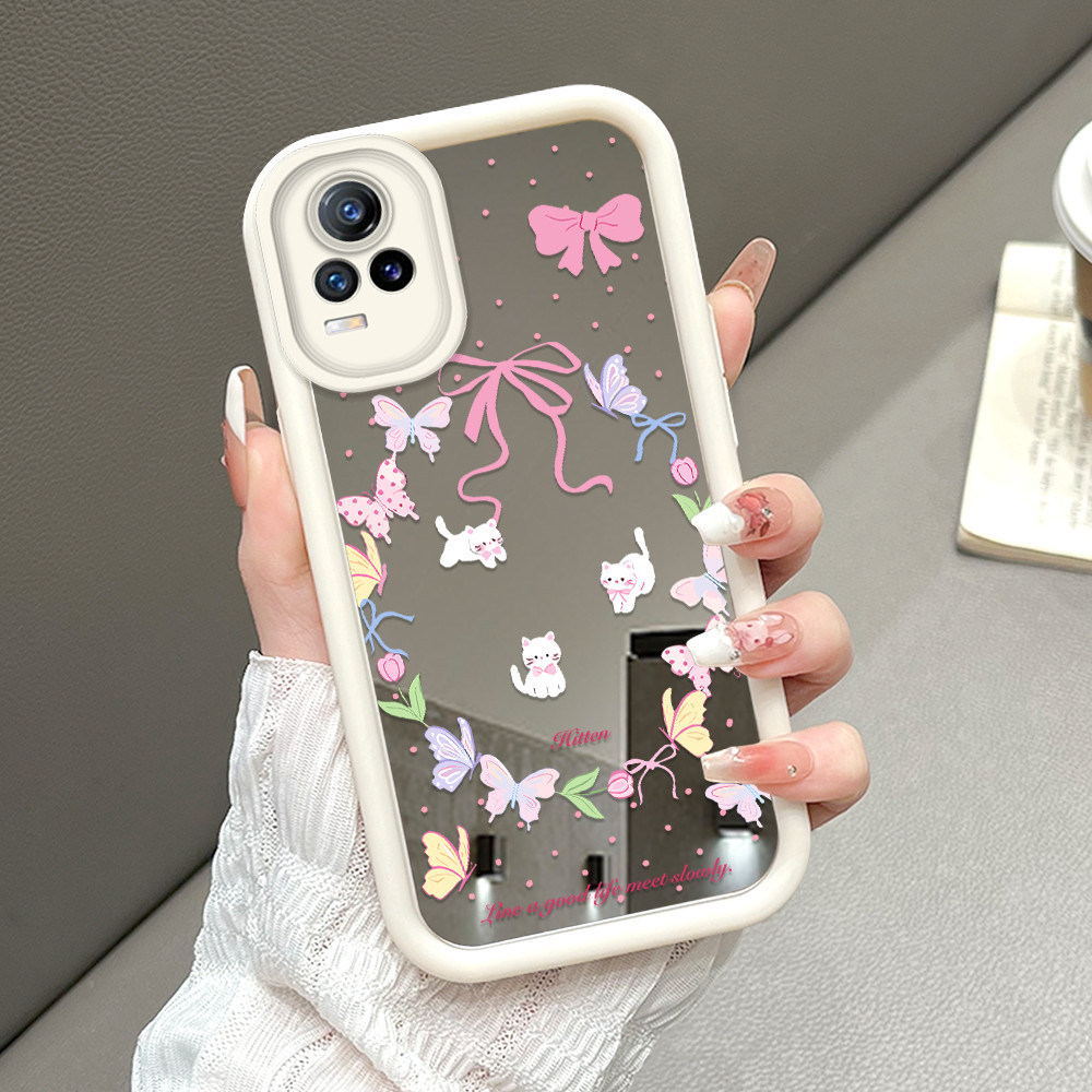 ปลอก Hp Untuk VIVO V21E V21 Y73 2021 4Gเคสโทรศัพท์Softcase Kesing Soft Cassing Sofcaseฝาครอบน่ารักสา