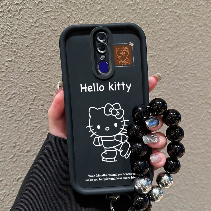 ปลอก Hp OPPO F11 A9 2019 A9x F9 F9 Pro F11 Pro F7 F5 Youth A7x Realme 2 Pro U1 กรณีปลอก graffiti HP 