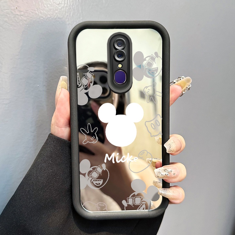 OPPO F11 A9 2019 A9x F9 F9 Pro F11 Pro F7 F5 เยาวชน A7x Realme 2 Pro U1 กรณีกระจก HP Mouse Softcase 