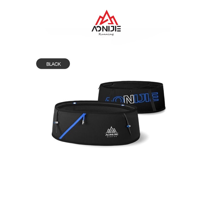 Crp - กระเป๋าคาดเอว Aonijie W8101 - กระเป๋าคาดเอวปั่นจักรยานวิ่ง - สีดํา