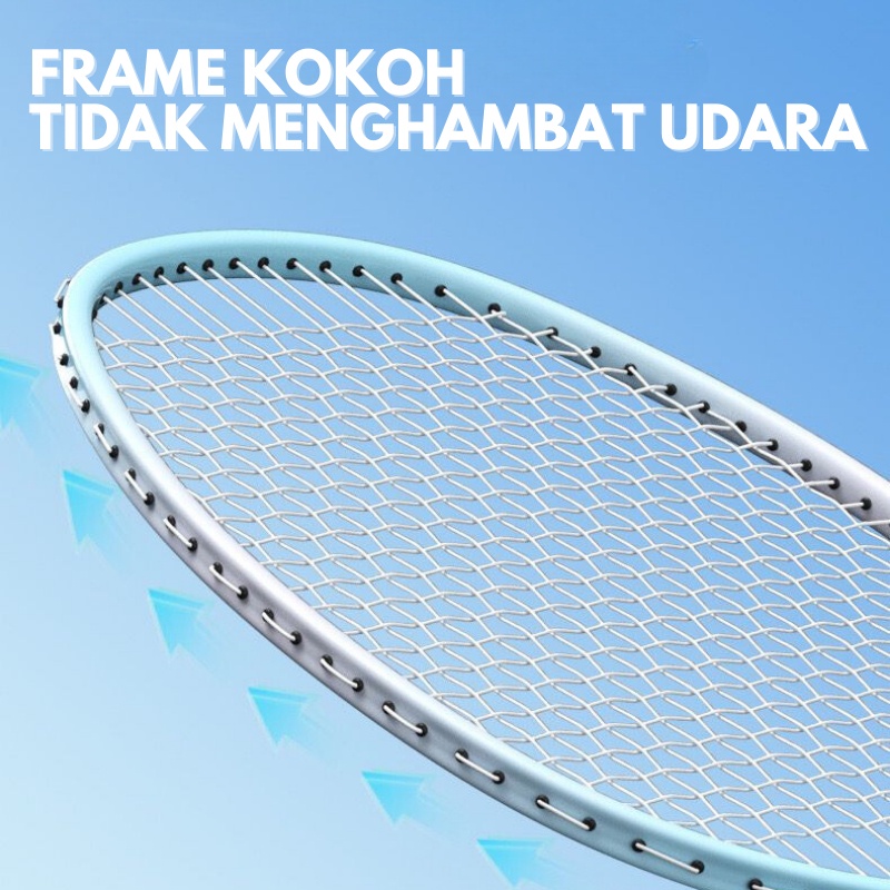 BADMINTON CKET / BADMINTON CKET / BADMINTON CKET SET ฟรีกระเป๋า 2 ใบ + 3 ช่อง