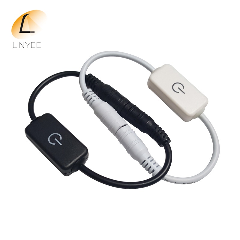 LED Strip Touch Dimmer ความสว่างควบคุม LED Dimmer สวิทช์ 1Keys Dimmer 12 V-24 V สวิตช์ไฟ