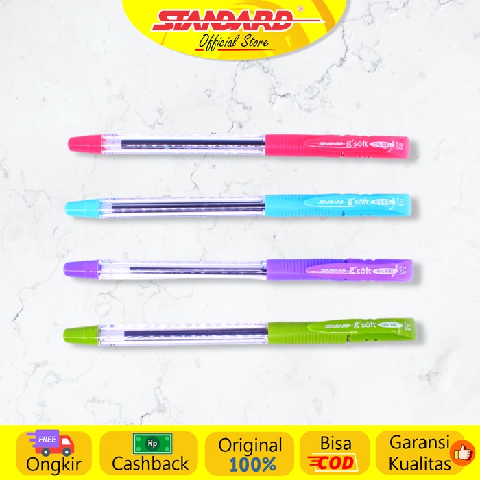 STANDARD PEN GSOFT 0.5 / 12 ชิ้น