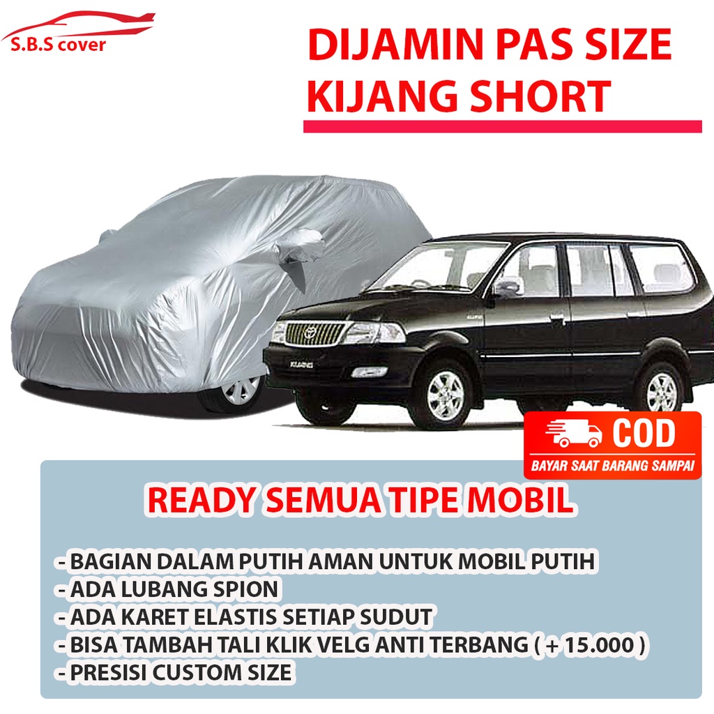 Kijang Car Body Cover Kijang Car Cover/Kijang short/Kijang SGX grand extra/Kijang