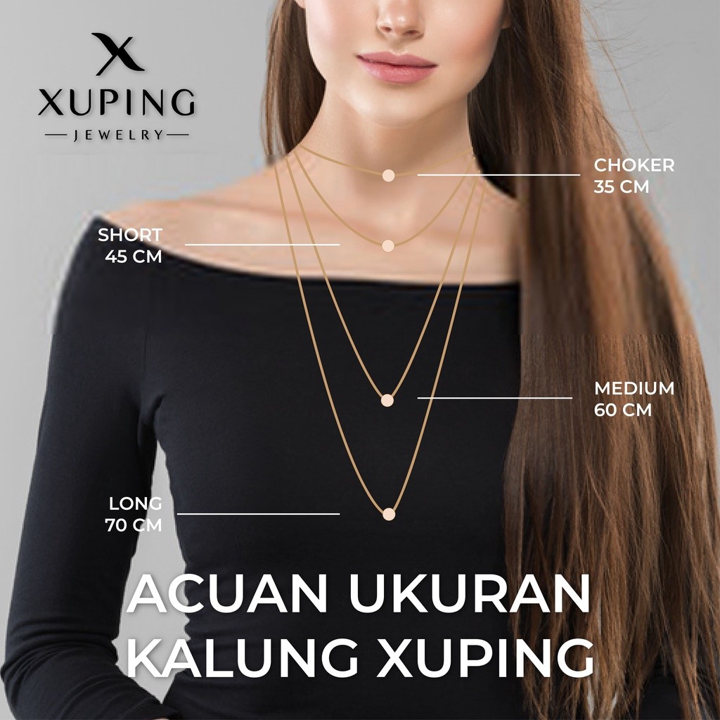 สร้อยคอ Xuping Sier Bijiลดา 1.0mm/45cm kkt O 0112200115
