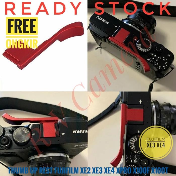 Light- Thumb Grip Rest Up Fujifilm Xe2 Xe3 Xe4 Xm5 Xpro X100T X100F Fuji Hot Shoe Tumb