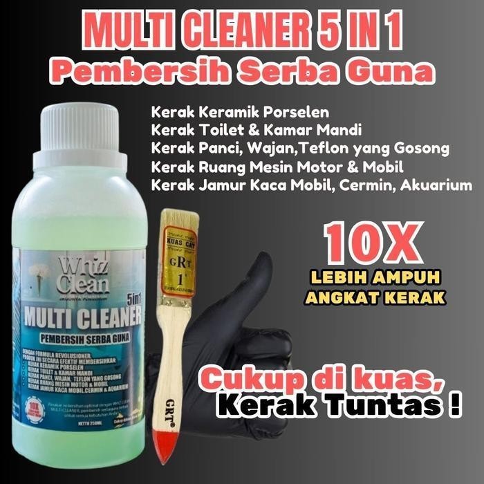 BTR Whiz Clean 5 In 1 Multi Cleaner น้ํายาทําความสะอาดอเนกประสงค์สําหรับห้องน้ําเซรามิก