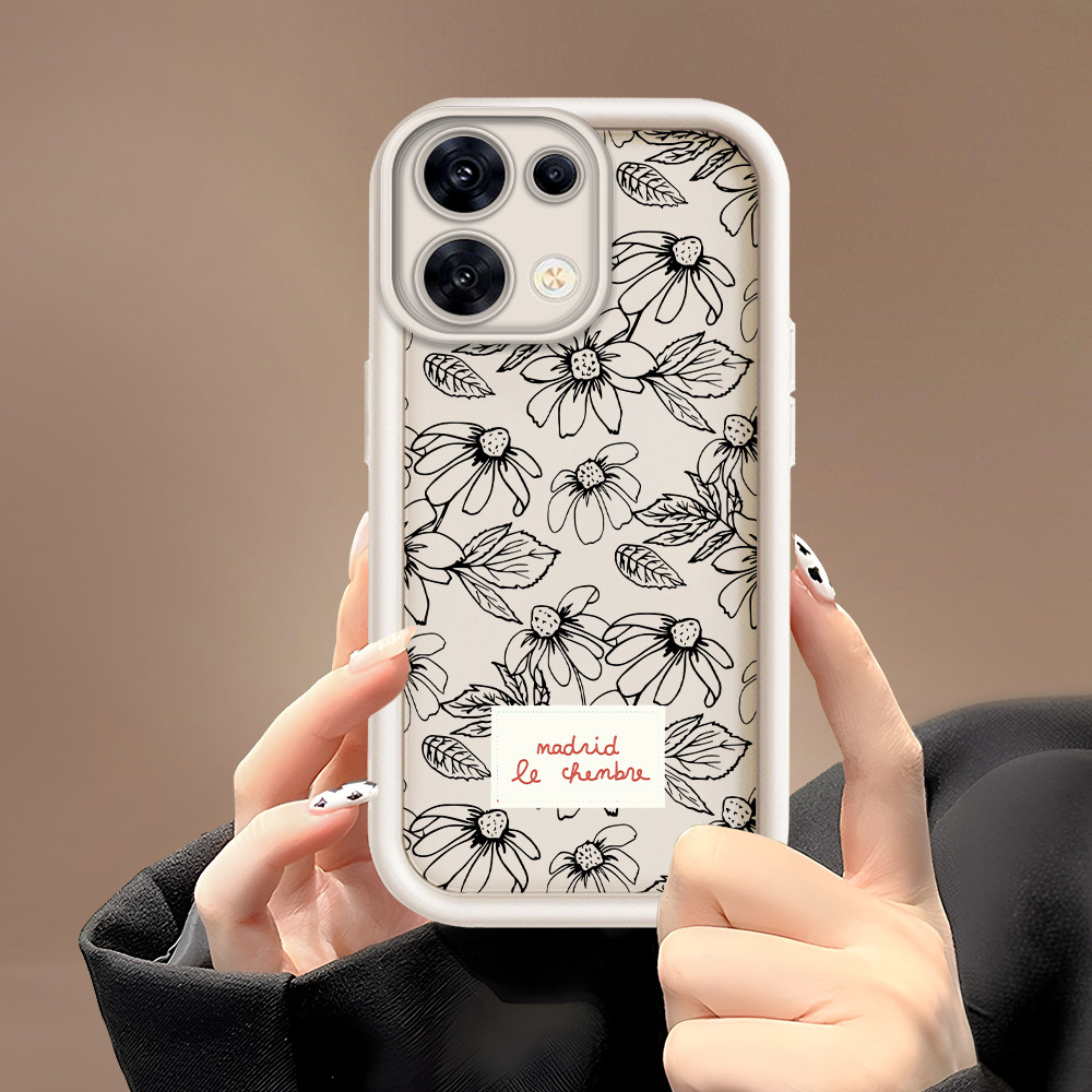 HP เคสโทรศัพท์สําหรับ OPPO Reno 8 5G กรณีโทรศัพท์ Soft Cassing Softcase Kesing DLJ-S2-0050