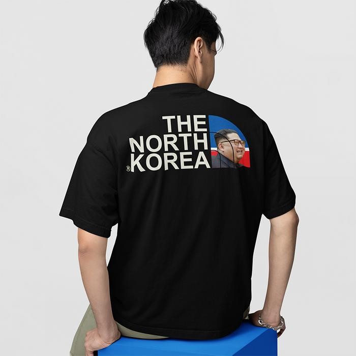 KAOSBRO - THE NORTH KOREA T-Shirt - Kim Jong Un - Cotton 100% Combed - เสื้อยืดที่ไม่ซ้ําใคร