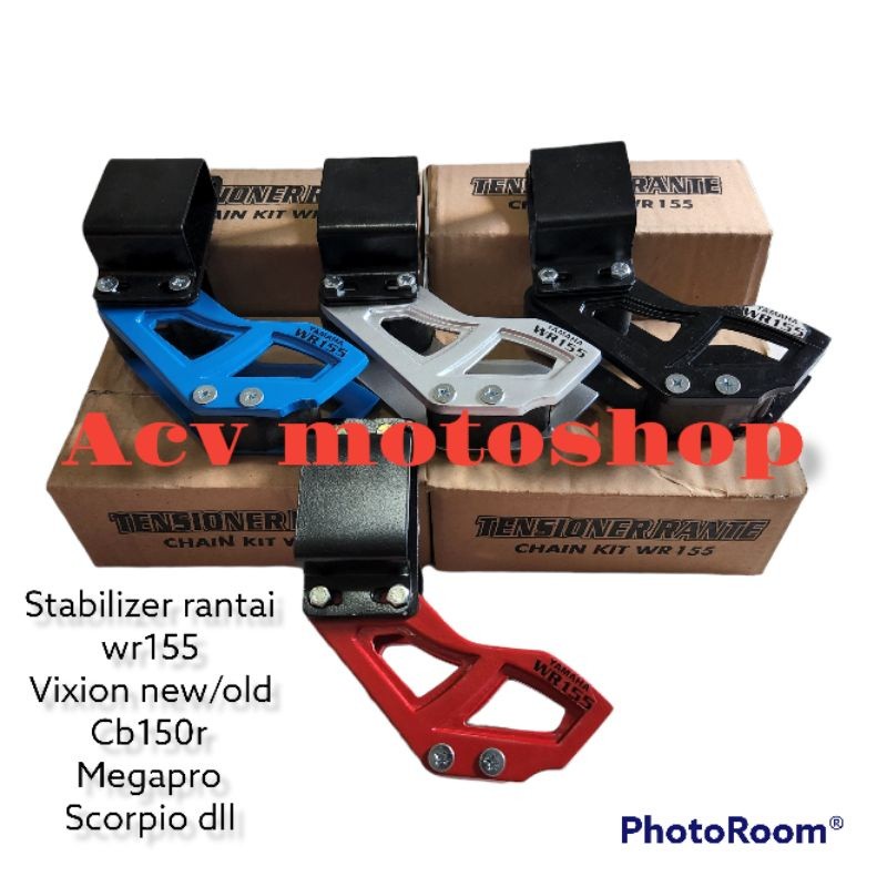 WR 155 ตัวปรับความตึงโซ่, กันโคลงโซ่yamaha wr155, VISION OLD NEW, CB150R, MX KING, SCORPIO