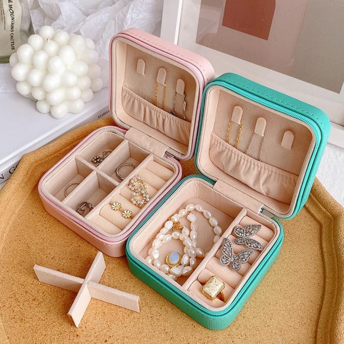 Ema.gemang 5902 กล่องเครื่องประดับ/กล่องต่างหูแหวนสร้อยคออุปกรณ์เสริมอเนกประสงค์