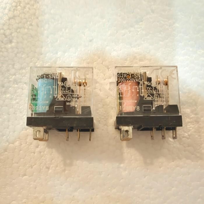 รีเลย์ Omron G2R-1-Sn 220Vac G2R-1-Snd 24Vdc / G2R 1 Sn 220V Ac G2R 1 Snd 24V Dc / G2R-1Sn Ac220V