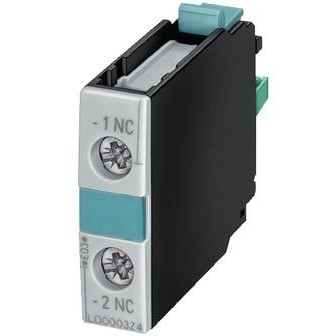 Siemens 3Rh1921-1Ca10 สวิตช์เสริมด้านหน้า-ด้านข้าง, 1 ไม่มีสัมผัสใหม่