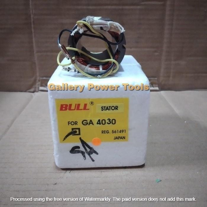 Bull Stator Ga4030 armature ที่อยู่อาศัย Ga 4030 เครื่องเจียร Makita armature