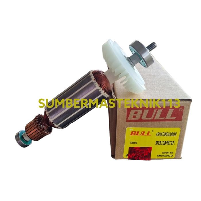 MESIN Makita 9513B Armature Makita 9513 B เครื่องเจียรกระทิง Armature